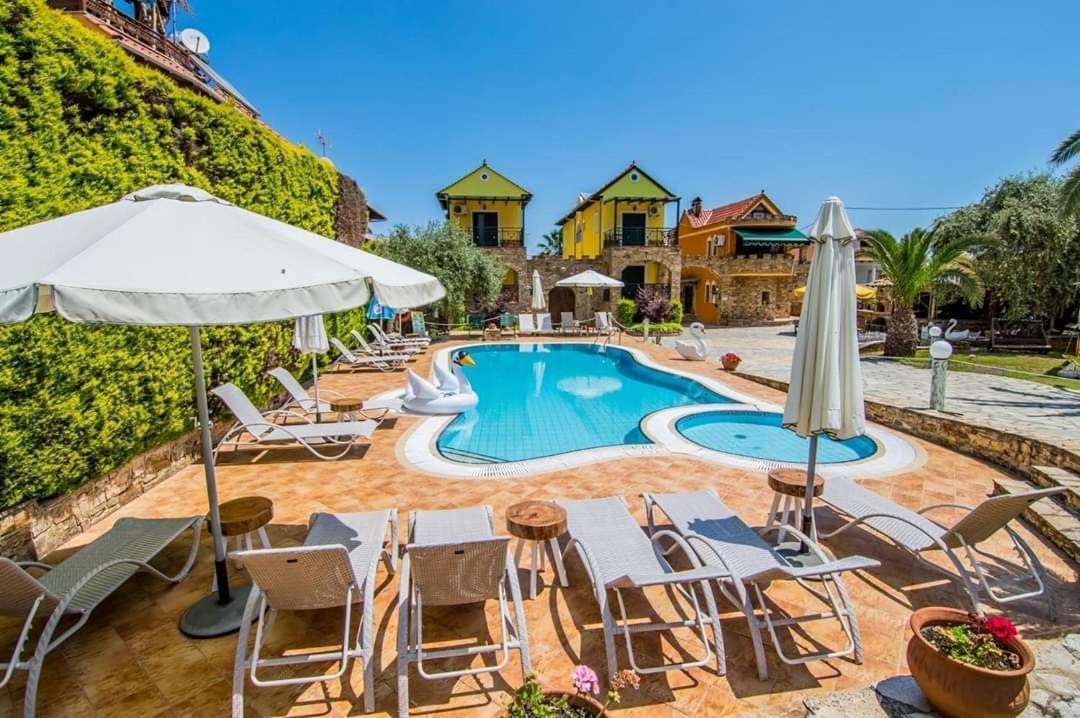 Kastro Stone House Villa Skala Potamia  Luaran gambar