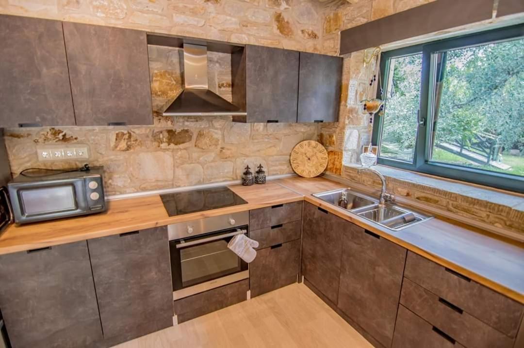 Kastro Stone House Villa Skala Potamia  Luaran gambar
