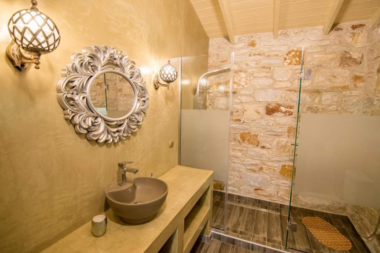 Kastro Stone House Villa Skala Potamia  Luaran gambar