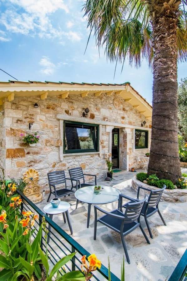 Kastro Stone House Villa Skala Potamia  Luaran gambar