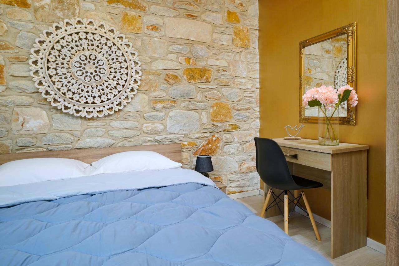 Kastro Stone House Villa Skala Potamia  Luaran gambar