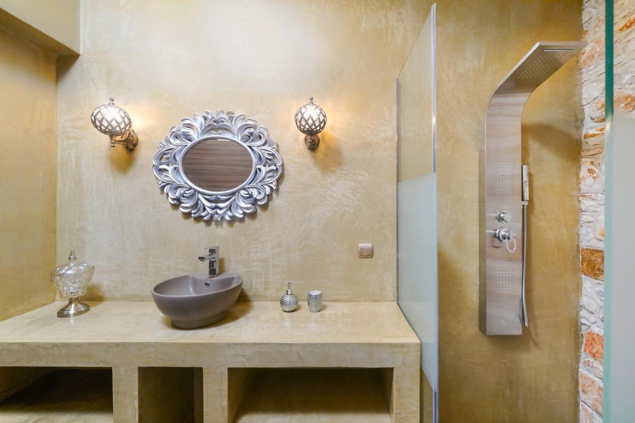 Kastro Stone House Villa Skala Potamia  Luaran gambar