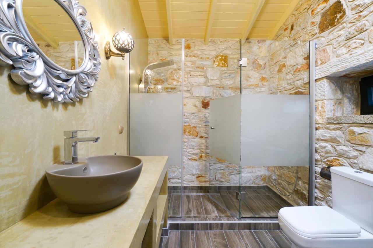 Kastro Stone House Villa Skala Potamia  Luaran gambar